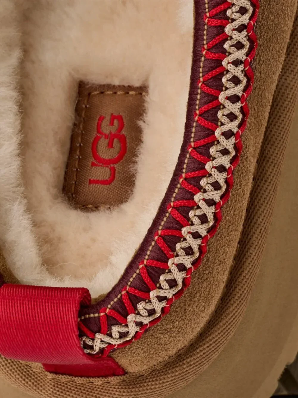 UGG Tazz II Genuine Shearling Lined Platform Slipper